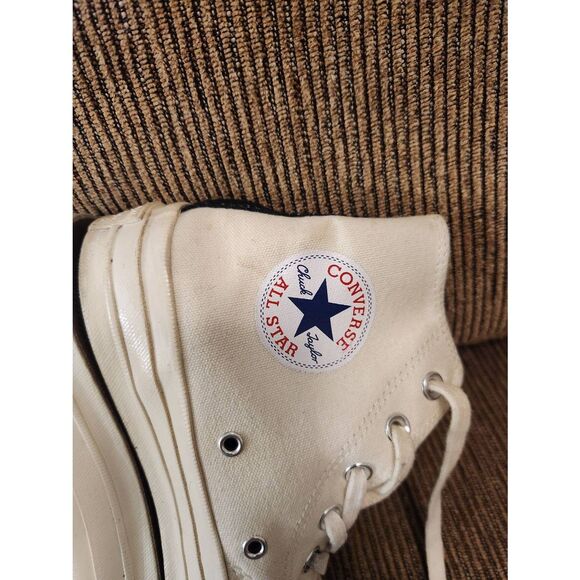 CdG PLAY x Converse Women's Size 7 Chuck Taylor  Peek-A-Boo High Top Sneaker - Picture 9 of 13